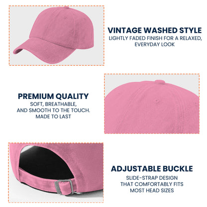 Girls Just Wanna Have Sun - Personalized Distressed Denim Cap