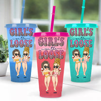 Girl's On The Loose - Personalized Color Changing Cup