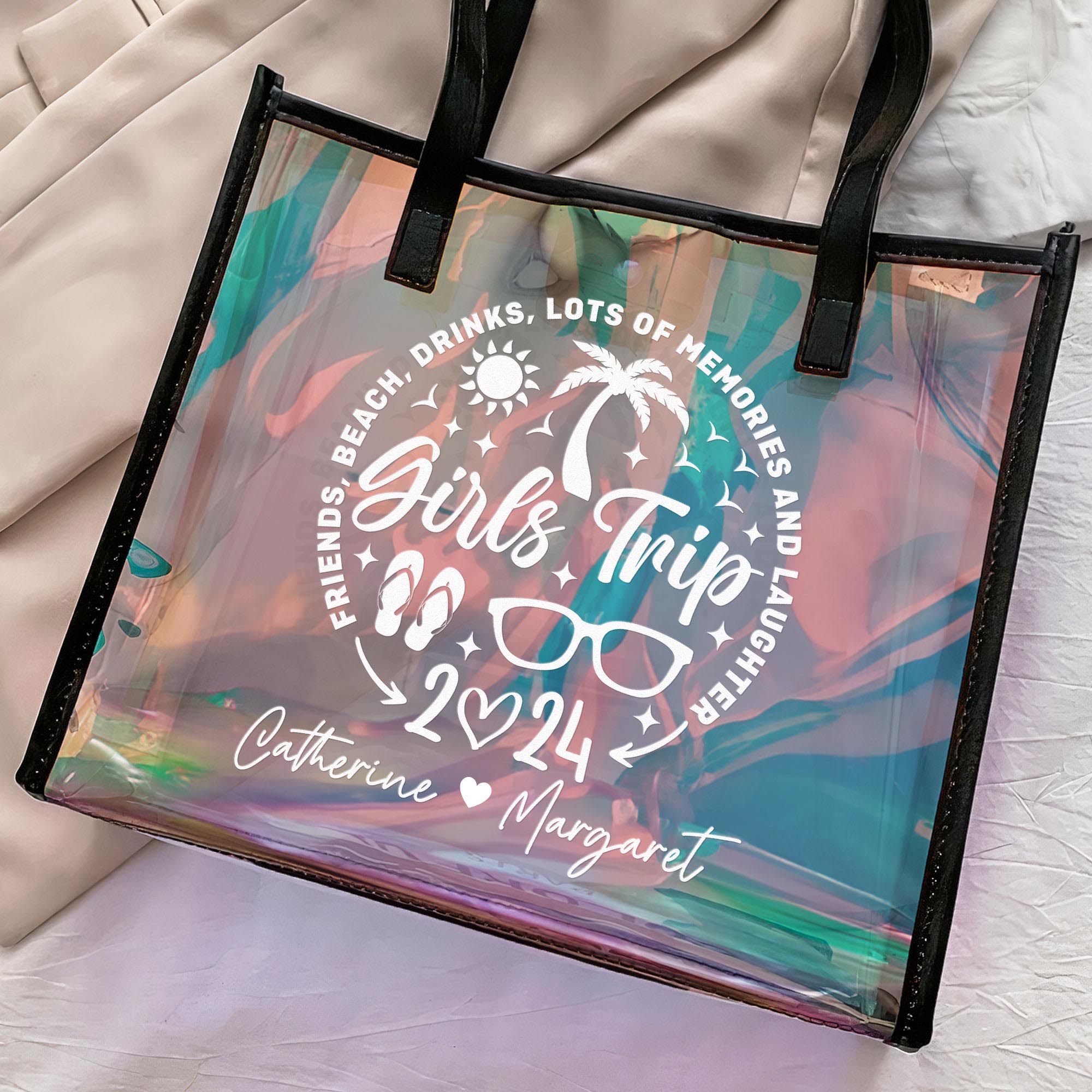 Girl's Trip 2026 - Personalized Holographic Tote