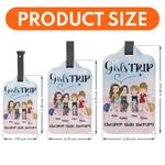 Girls Trip Is Cheaper Than Therapy - Personalized Luggage Tag