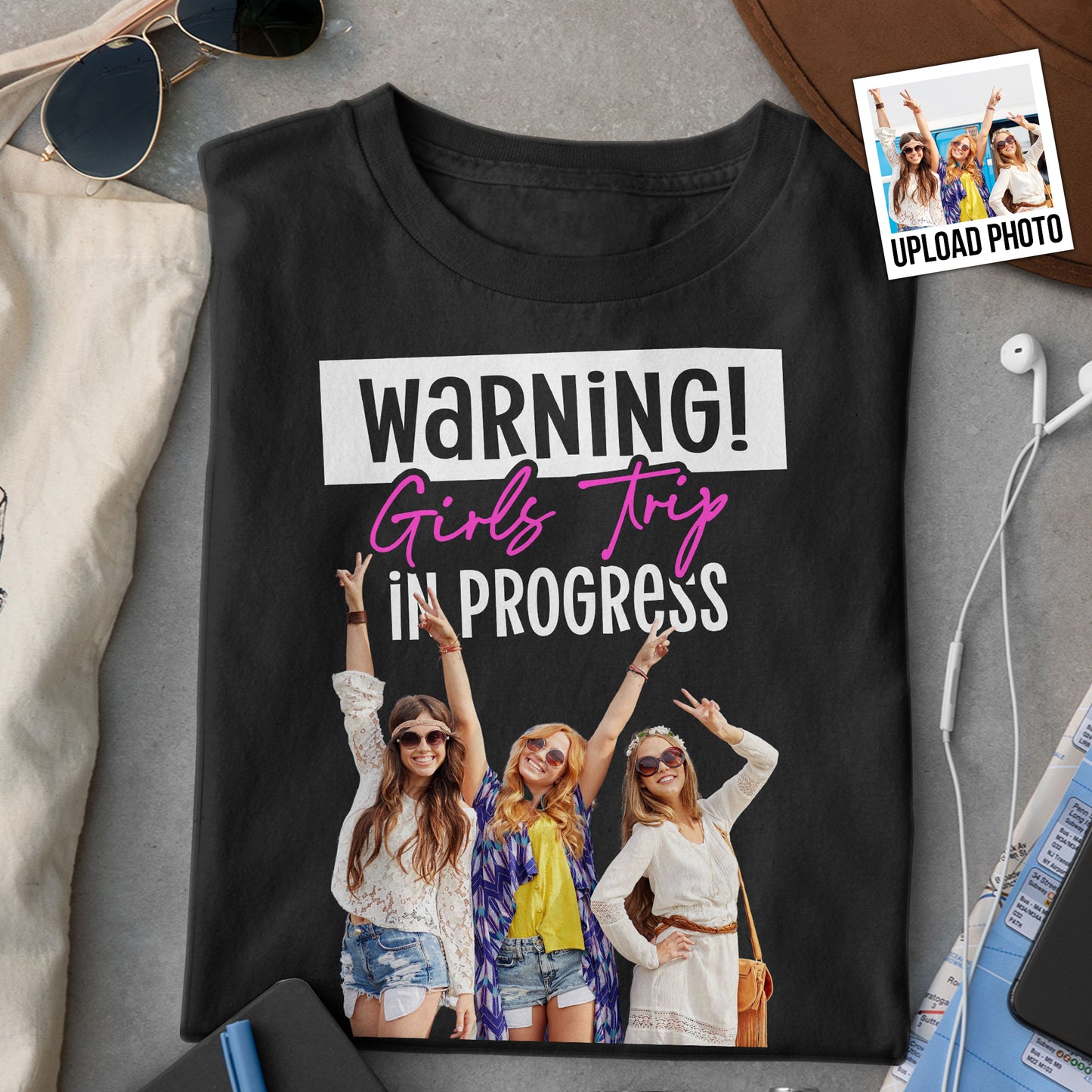 Girls Trip Is In Progress - Personalized Shirt