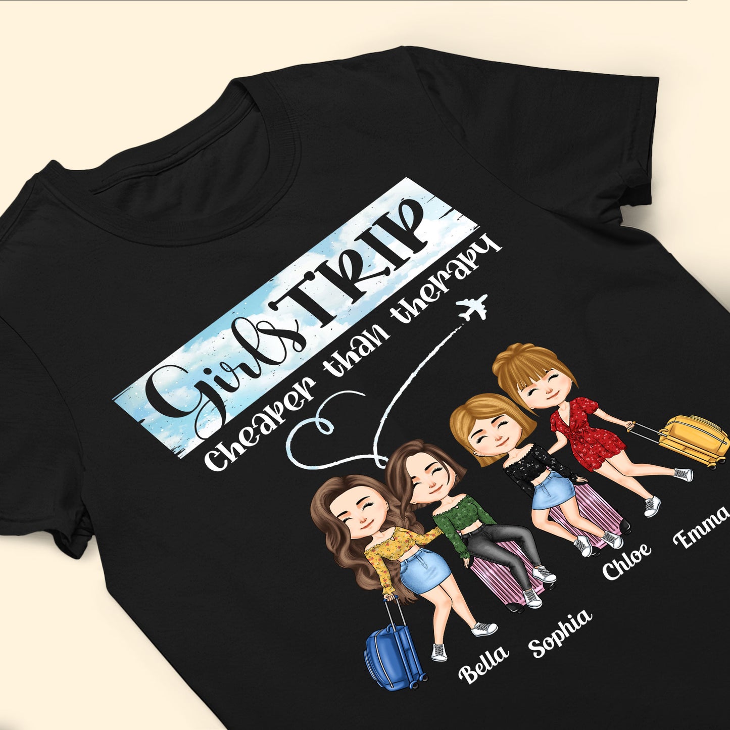 Girls Trip Is Ready - Personalized Shirt