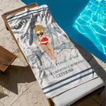 Girls Trip Summer - Personalized Quick-Dry Beach Towel