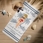 Girls Trip Summer - Personalized Quick-Dry Beach Towel