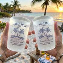 Girls Trip Summer Time - Personalized Cups