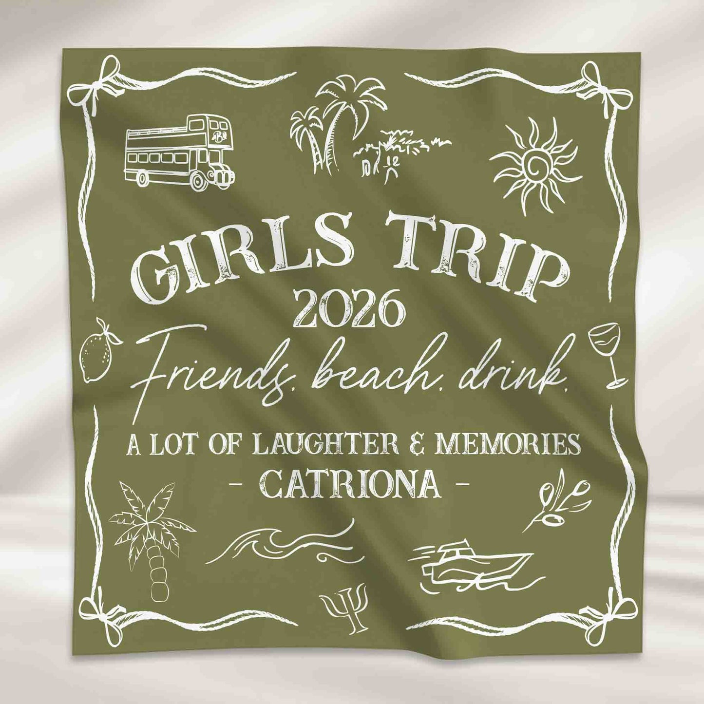 Girls-Trip,-Besties-Trip-Summer-Vacation,-Bandanas,-Scarves-Wedding-Bachelorette-Party-Personalized-Scarf-1
