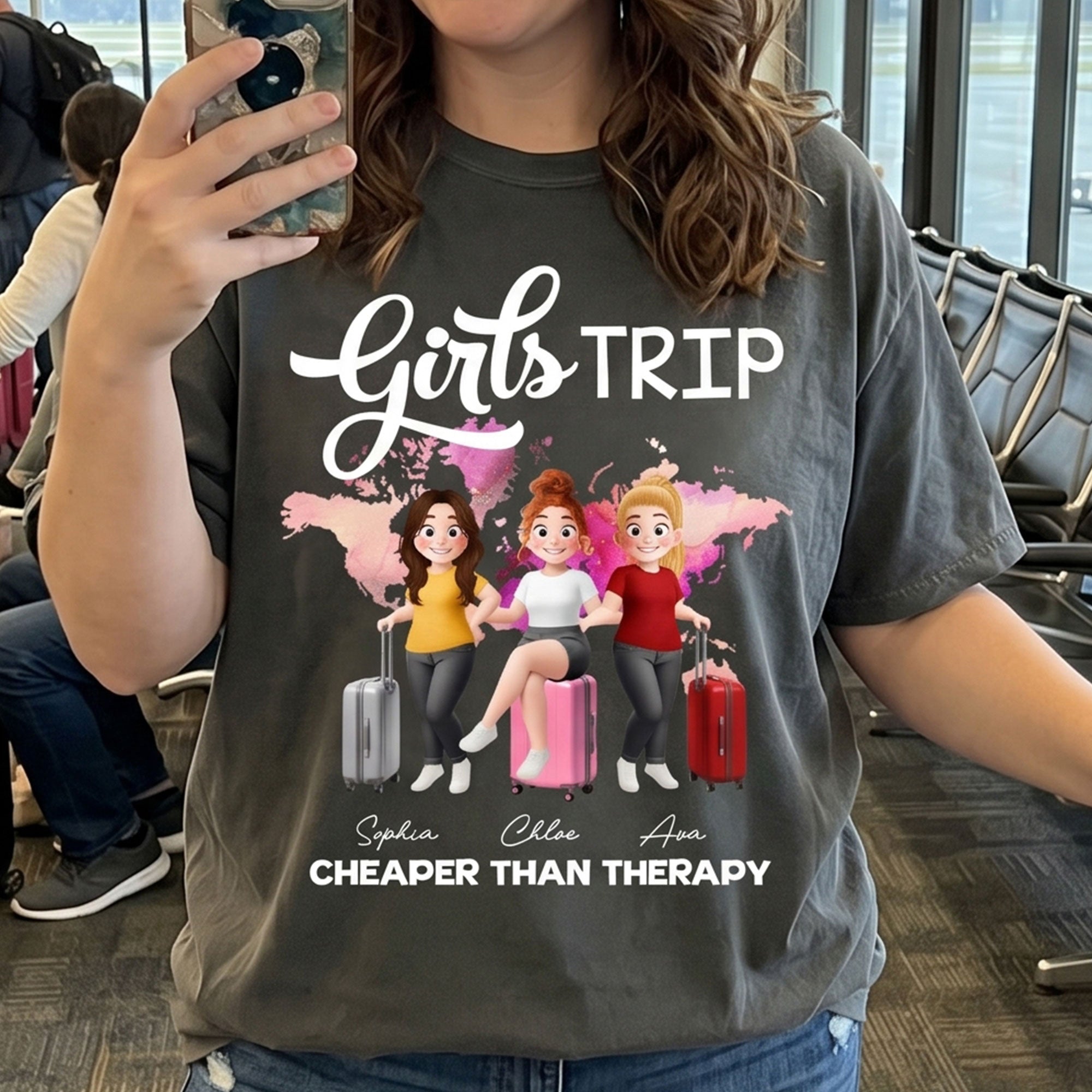 Girls-Trip-Cheaper-Than-Therapy-Personalized-Shirt-1