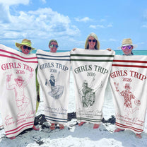 Girls-Trip-Custom-Photo-Beach-Vacation-Personalized-Beach-Towel-1