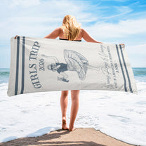 Girls-Trip-Custom-Photo-Beach-Vacation-Personalized-Beach-Towel-2