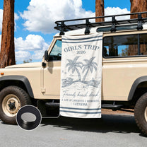 Girls-Trip-Summer-Time-In-Style-Personalized-Beach-Towel-3