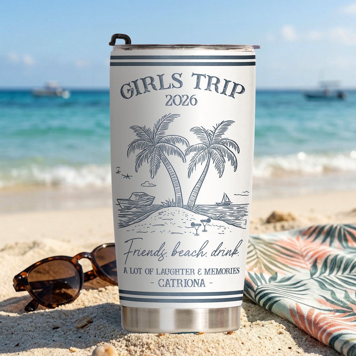 Girls_Trip_Summer_Time_Personalized_Tumbler_2