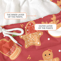 Girly Pattern With Name - Personalized Sweatpants