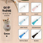 Give Me All Your Attention - Personalized Photo Acrylic Bookmark And Keychain Set