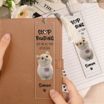 Give Me All Your Attention - Personalized Photo Acrylic Bookmark And Keychain Set