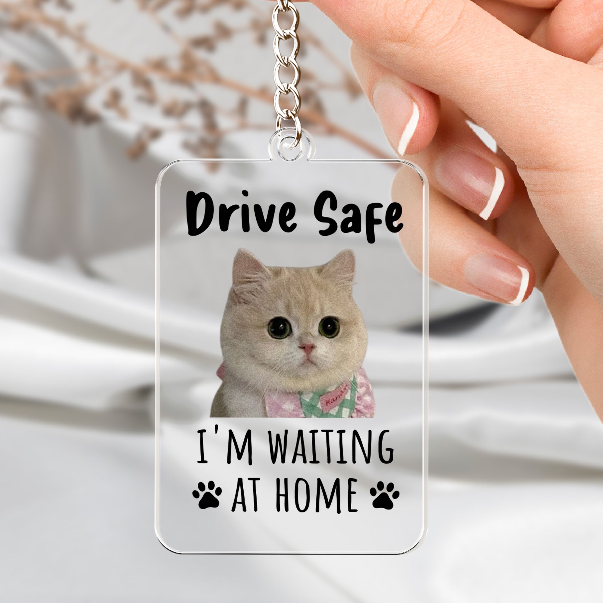 Give Me All Your Attention - Personalized Photo Acrylic Bookmark And Keychain Set
