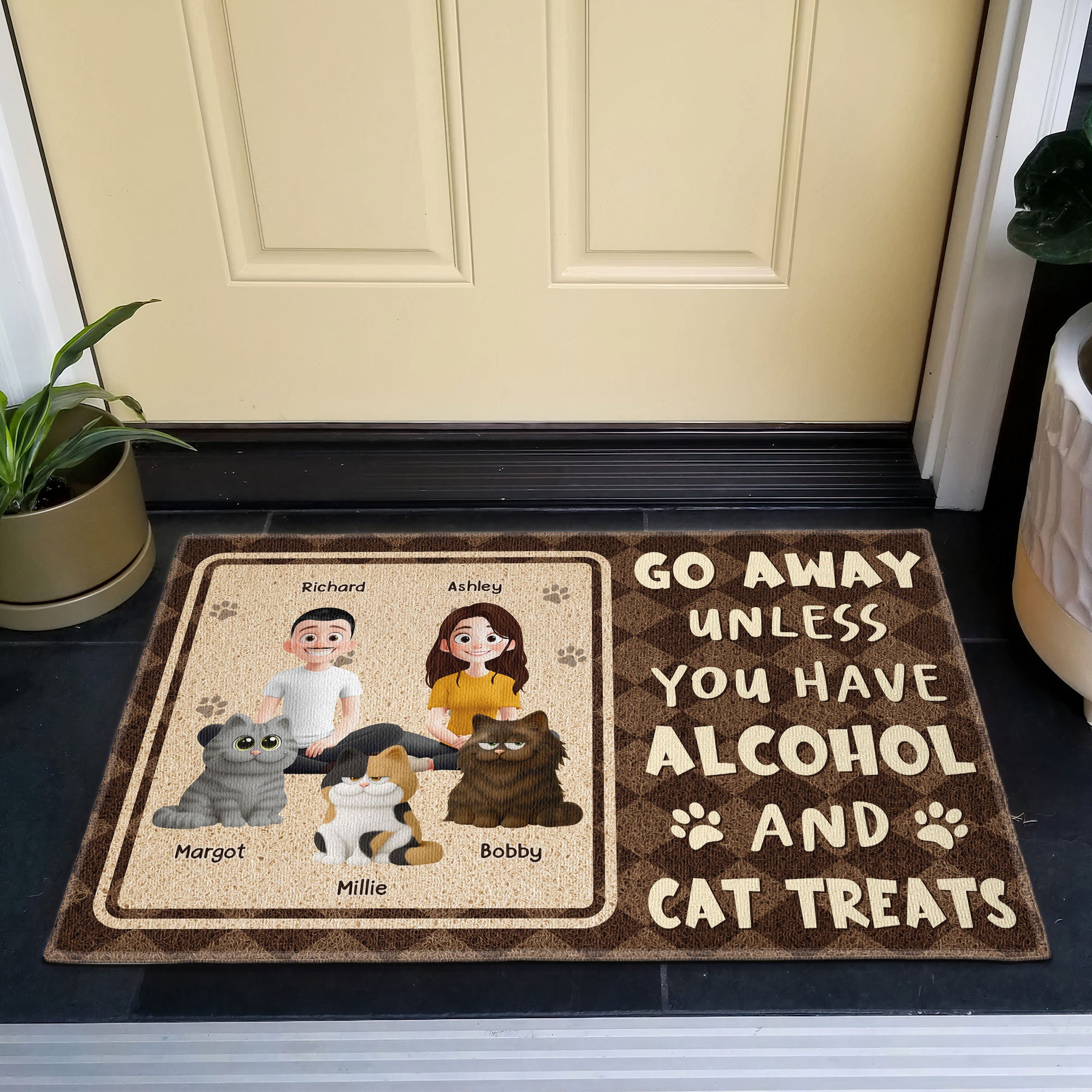 Go-Away-Unless-You-Have-Alcohol-And-Cat-Treats-Personalized-Doormat-2
