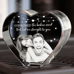 God Blessed The Broken Road - Custom 2D Crystal Photo