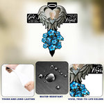 God Has You In His Arms I Have You In My Heart - Personalized Photo Metal Garden Stake