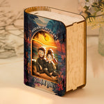 God Knew My Heart Needed You - Personalized 3D Wooden Puzzle Night Light
