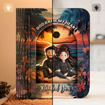 God Knew My Heart Needed You - Personalized 3D Wooden Puzzle Night Light