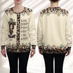 God Says I Am Affirmation - Personalized Crewneck Cardigan