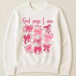 God Says I Am Coquette Style - Personalized Shirt
