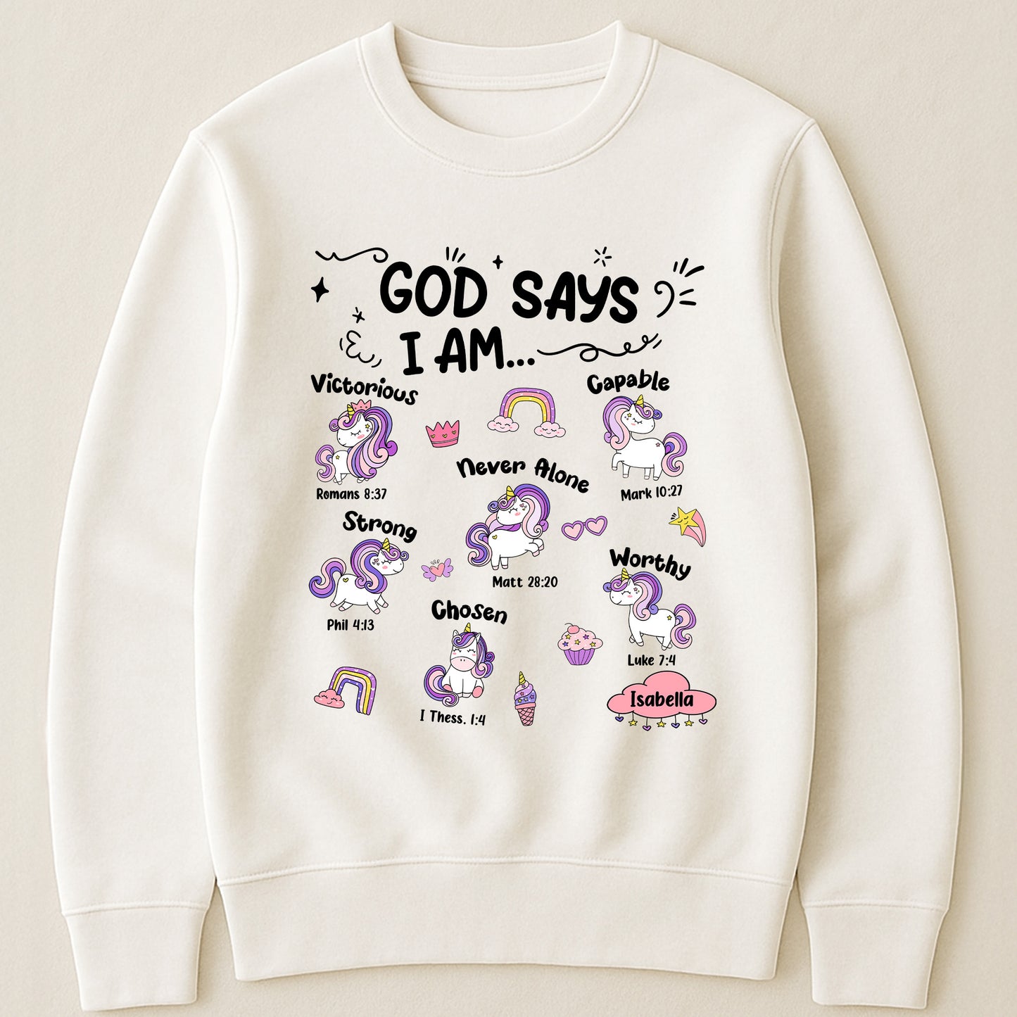 God Says I Am Kid Monster Truck - Personalized Shirt