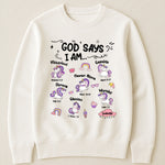 God Says I Am Kid Monster Truck - Personalized Shirt