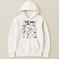 God Says I Am Kid Monster Truck - Personalized Shirt