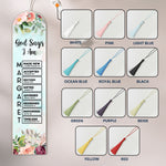 God Says I Am Name In Bible Verse - Custom Acrylic Bookmark