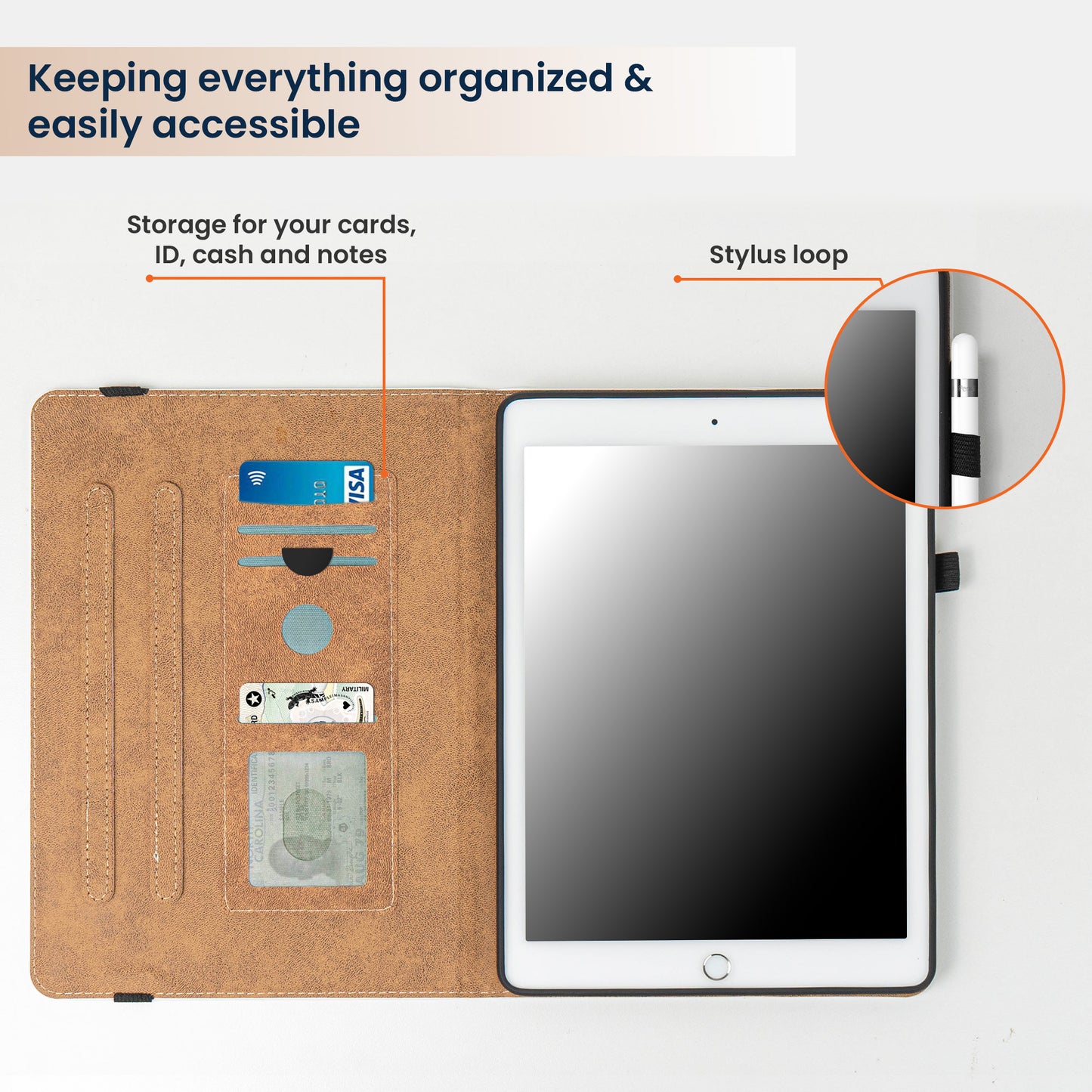 God Says I Am Name In Bible Verse - Personalized Ipad Case