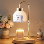 God Says I Am Name In Bible Verses Gift For Her, Wife, Mom, Daughter - Personalized Candle Warmer