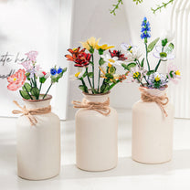 Personalized Glass Birth Month Flowers