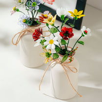 Personalized Glass Birth Month Flowers