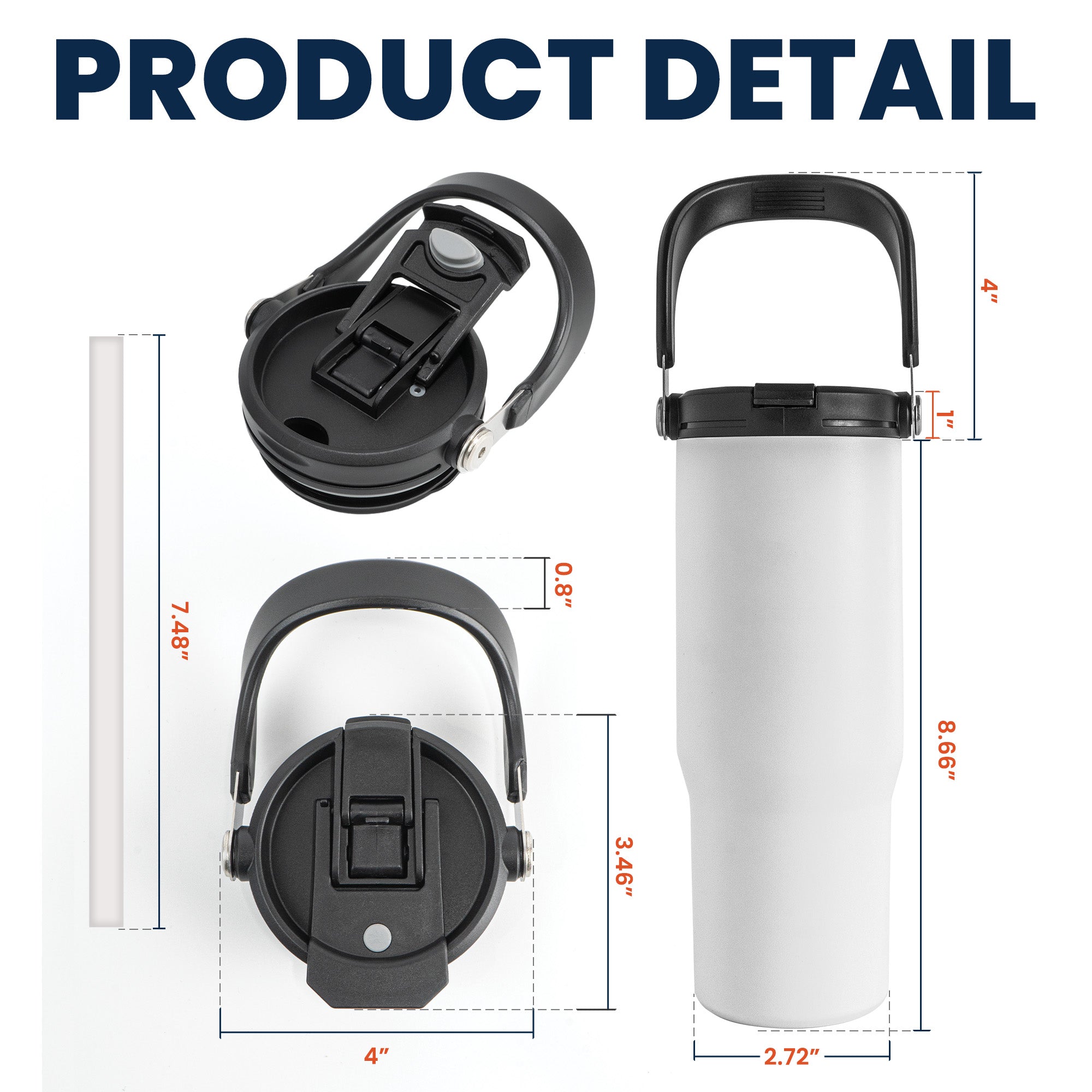 God Says I Am Name Letter In Bible Toile De Jouy Style - Personalized 30oz Tumbler With Handle