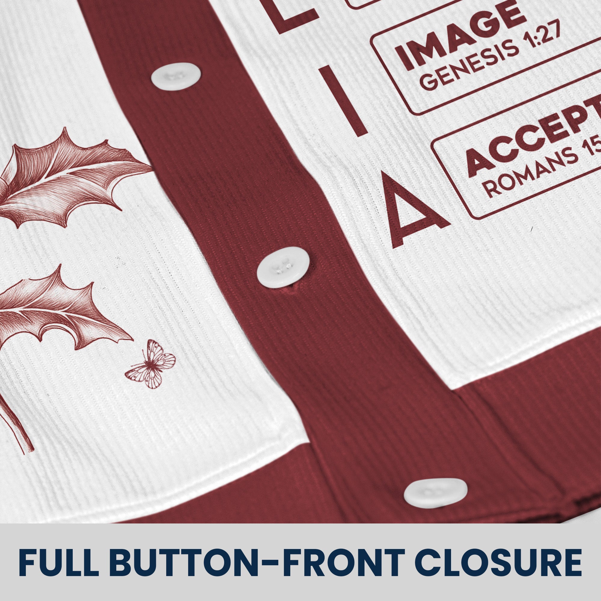 God Says I Am Name Letter In Bible Toile De Jouy Style - Personalized Crewneck Cardigan