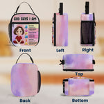 God Says I Am - Personalized Lunch Bag