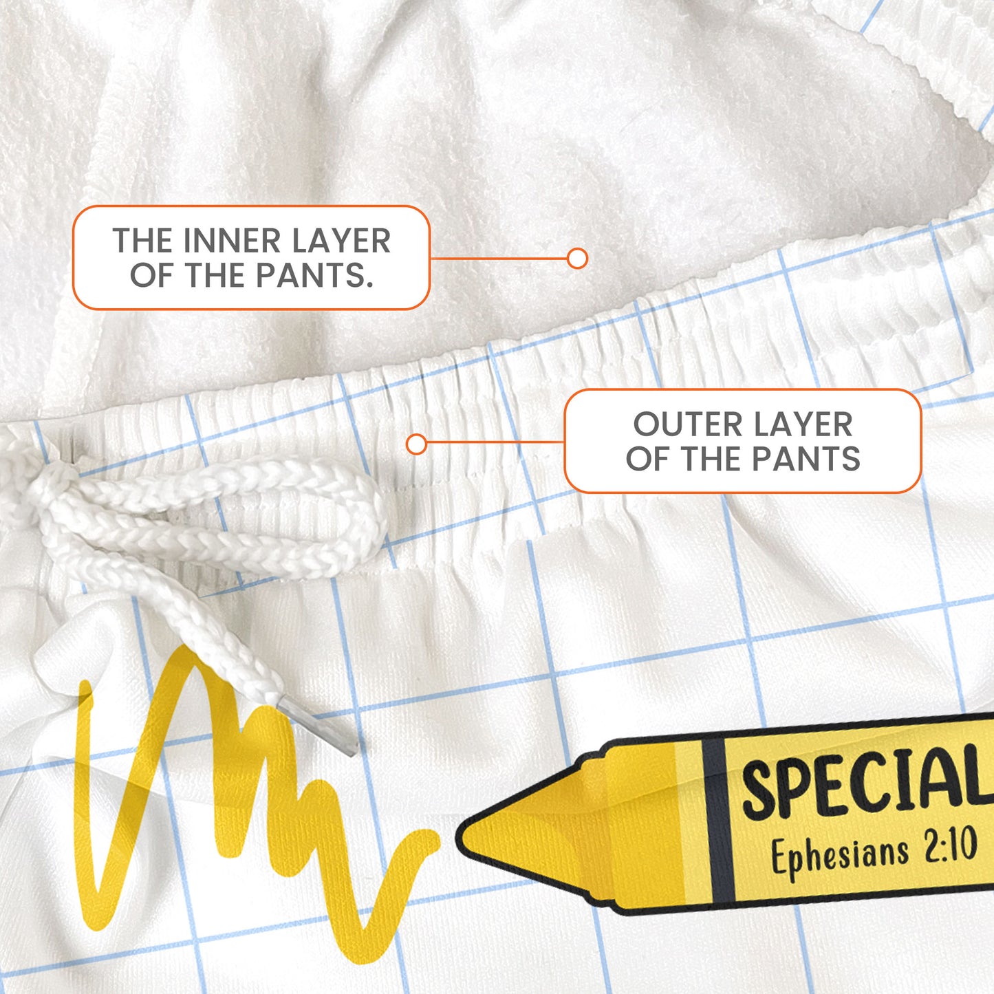 God Says I Am Teacher Bible Verses - Personalized Sweatpants