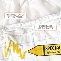 God Says I Am Teacher Bible Verses - Personalized Sweatpants