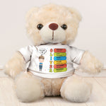 God Says I Am - Teddy Bear With Personalized Shirt