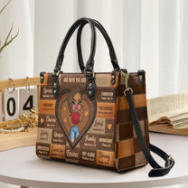 God Says That You Are - Personalized Leather Bag