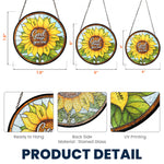 God Says You Are Name In Bible - Personalized Stained Glass Window Hanging Suncatcher