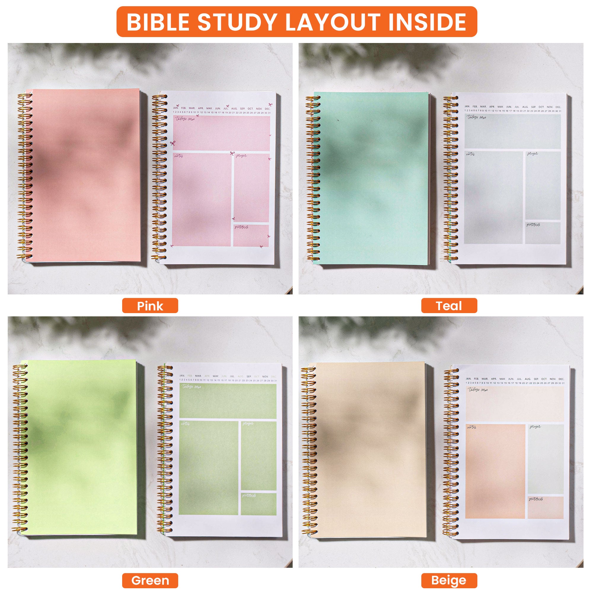 God Says You Are With Name Letter In Scripture - Personalized Prayer Journal