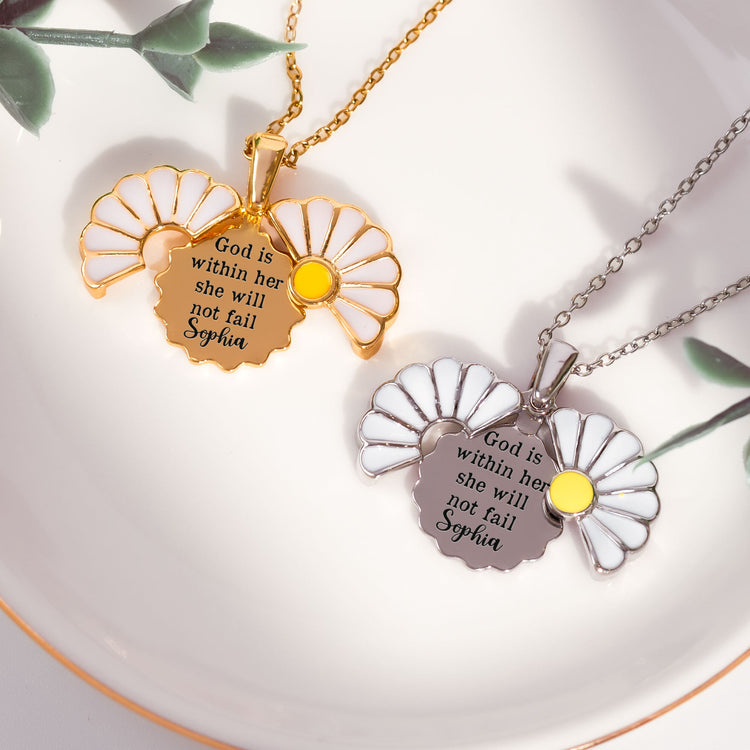 God_Is_Within_Her_She_Will_Not_Fail_Custom_Name_Necklace_Personalized_Daisy_Necklace_With_Hidden_Message_2