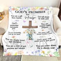 God's Promises - Personalized Blanket