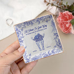 God's Way Of Making Sure We Never Walk Alone - Personalized Jewelry Dish