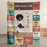 God-Says-I-Am-Custom-Birth-Flower,-Name-&-Character-Bible-Verses-Personalized-Blanket-1