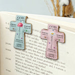 God-Says-I-Am,-Custom-Birth-Flower-Personalized-Leather-Magnetic-Bookmark-2