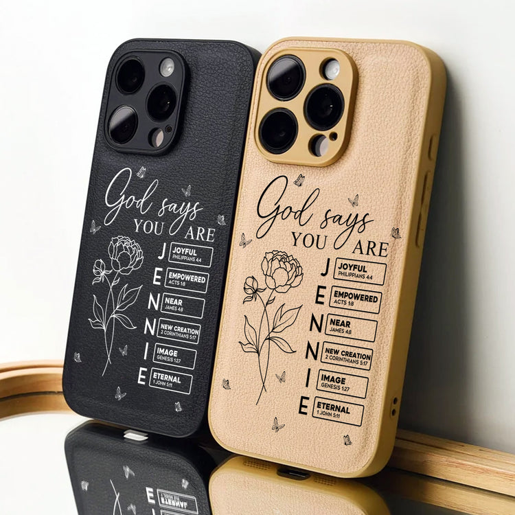 God-Says-I-Am-Custom-Name-In-Bible-Verse-&-Birth-Flower-Personalized-Phone-Case-5