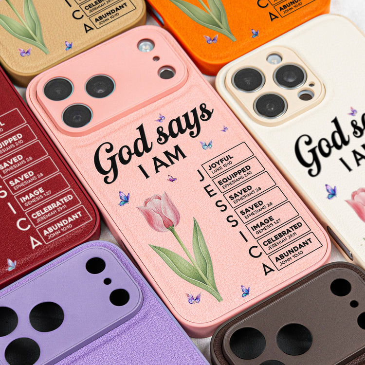 God-Says-I-Am-Custom-name-&-Birth-Flower-Gift-For-Her-Personalized-Phone-Case-4